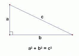 The lengths of two side of a right triangle are given find the length of the third-example-1