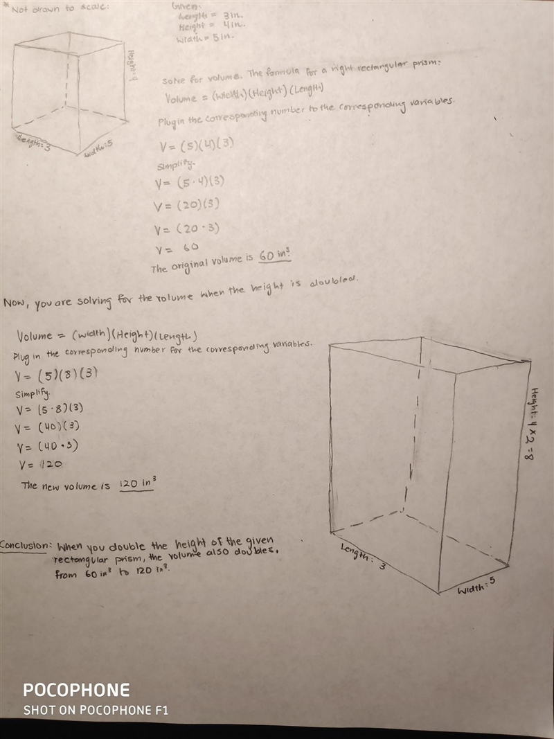 A rectangular prism has a width of 3 inches, and height of 4 inches, and a width of-example-1