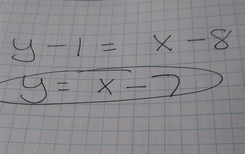 I NEED HELP write the equation of the line parallel to the given line and passing-example-1