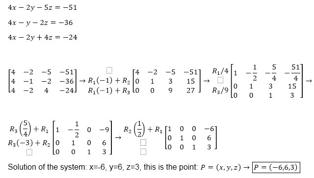 Find a solution to the system of equations by finding the reduced row-echelon form-example-1