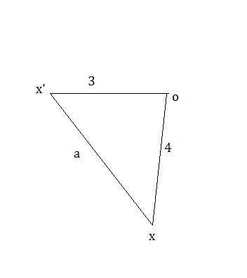 Triangle XYZ is translated 4 units up and 3 units left to yield ΔX'Y'Z'. What is the-example-1