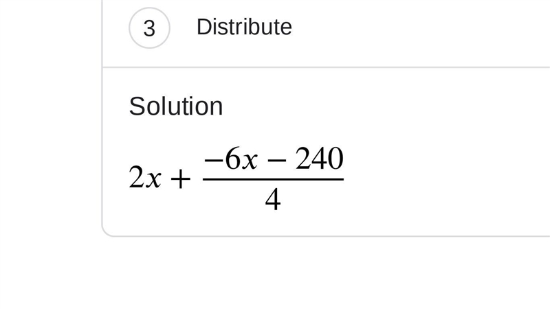 What is 2x-3/4(2x+80)-example-1