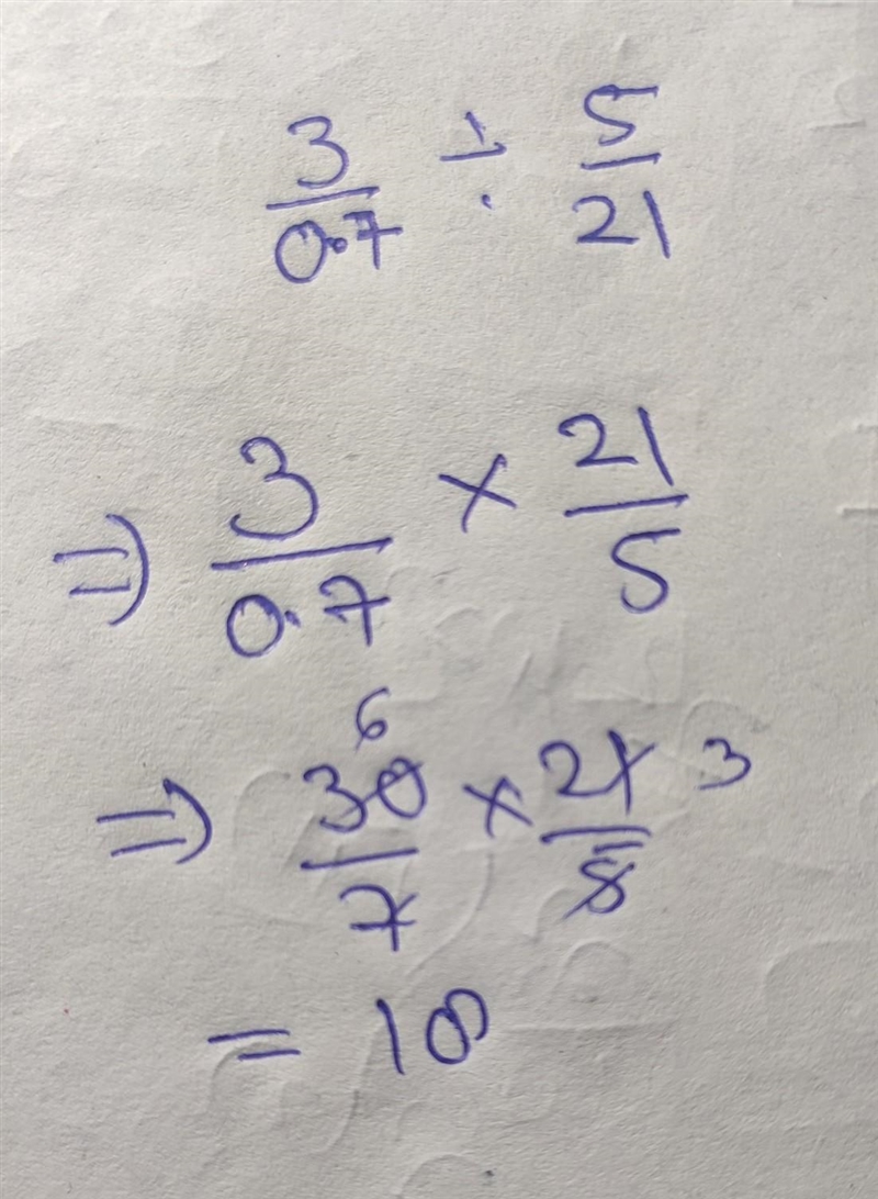 What is the value of 3/7x0.1 divided 5/21-example-1