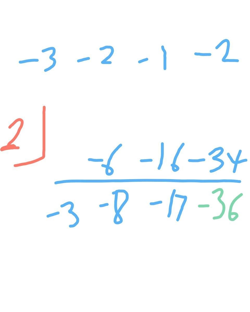 Divide -3x3 - 2x2 - x - 2 by x – 2.-example-1