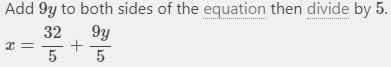 5x - 9y = 32 ​-example-1