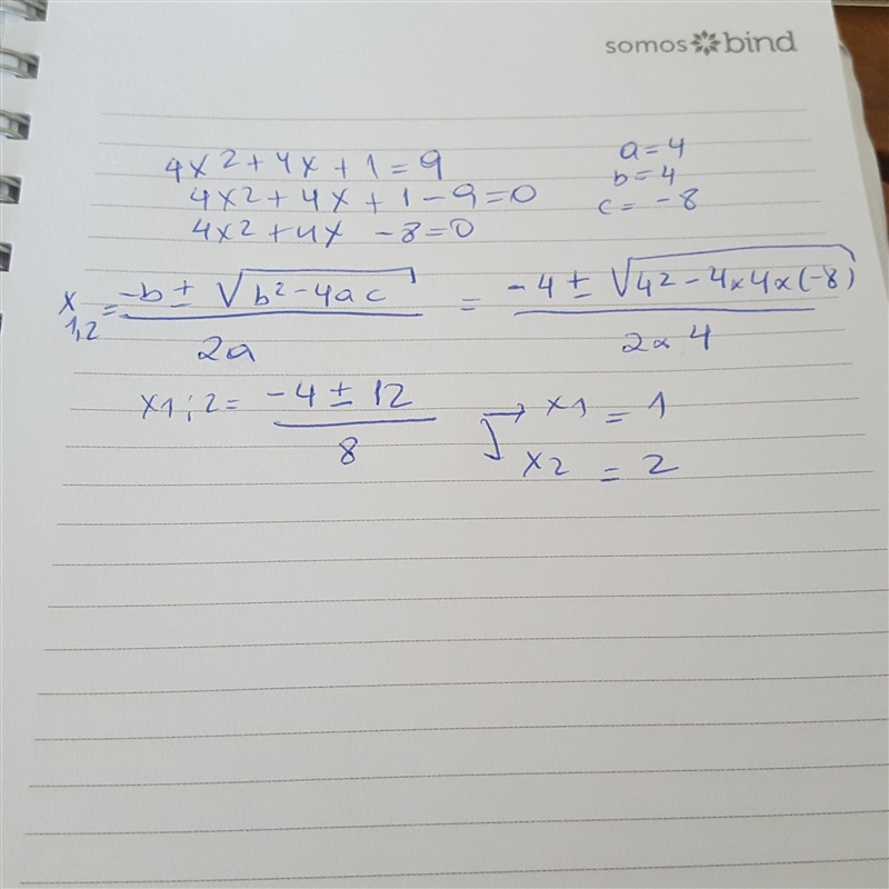 Which of the following are solutions to the equation below? check all that apply. 4x-example-1