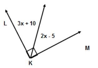 Solve for x when m LKM=90-example-1