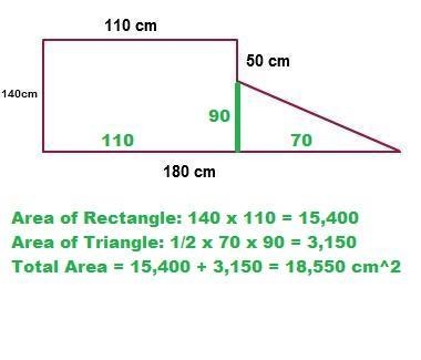 HELP PLEASE HURRY!!!!!!!!! Find the area of each figure to the nearest tenth.-example-2