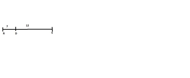 Point D is between points R and S on RS(line on top). Find the length of- RS(line-example-1