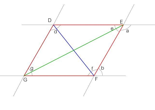 Which statements prove that a quadrilateral is a parallelogram? Select each answer-example-1