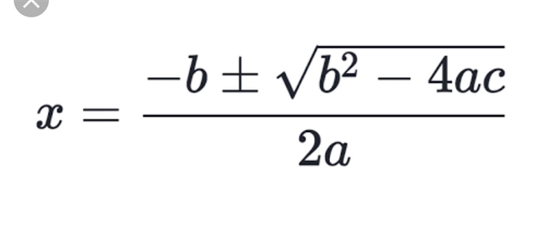 Now substitute each of these values into the correct blank space in the quadratic-example-1