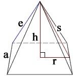 Find the slant height of this square pyramid.-example-1