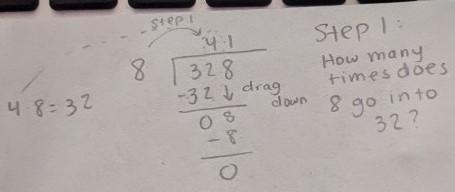 Follow the steps to find the quotient. Please help !-example-1