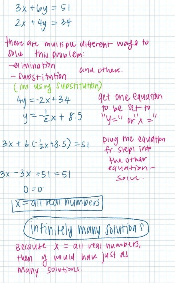 3x + 6y = 51 2x + 4y = 34-example-1