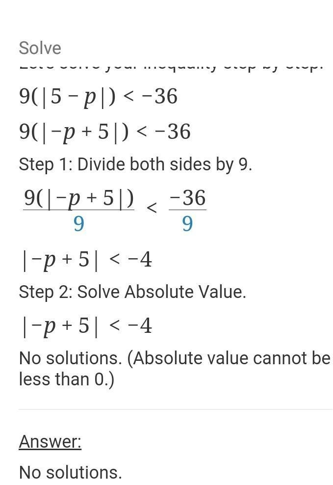 Solve the following absolute value inequality. Express your answer in interval notation-example-1