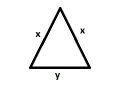 The perimeter of an isosceles triangle is 53 meters. If the base of the triangle is-example-1