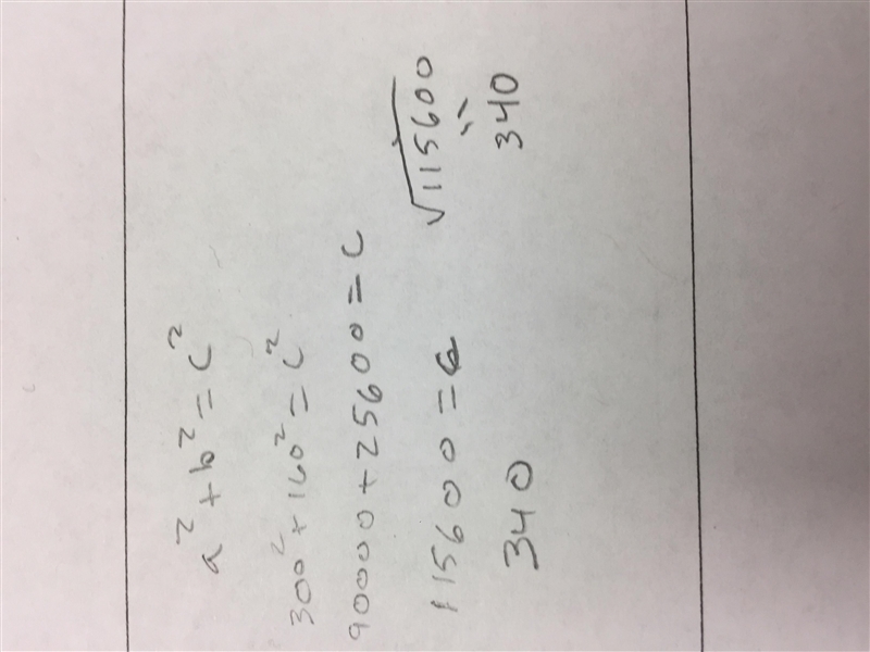 A football field is 300 ft x 160 ft . If A coach ask his players to run from one corner-example-1