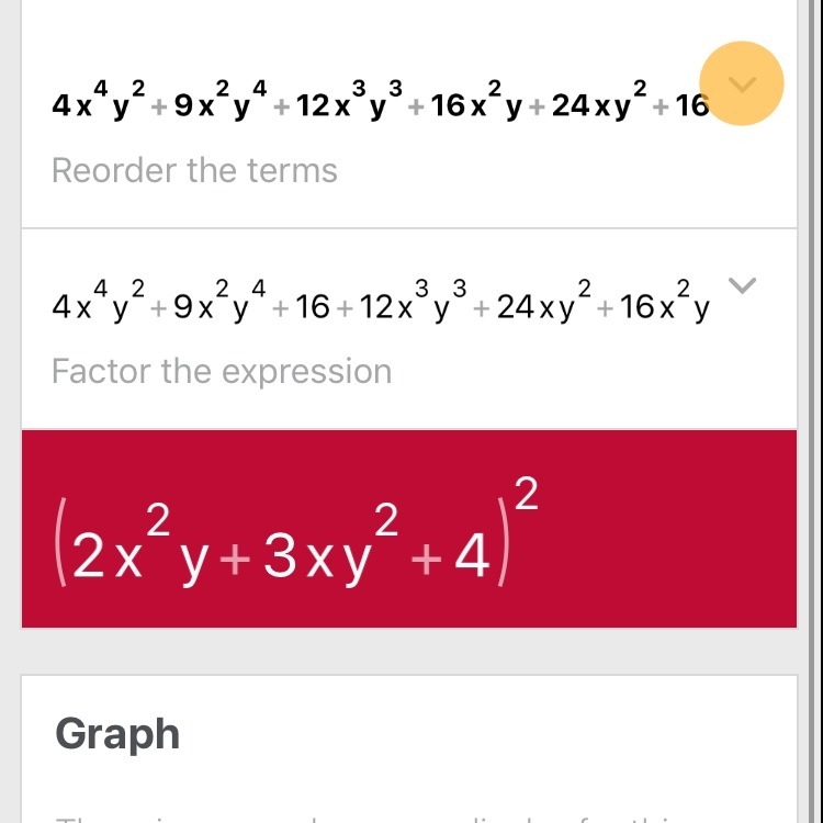 Factor the Equation: 4x⁴y²+9x²y⁴+12x³y³+16x²y+24xy²+16-example-1