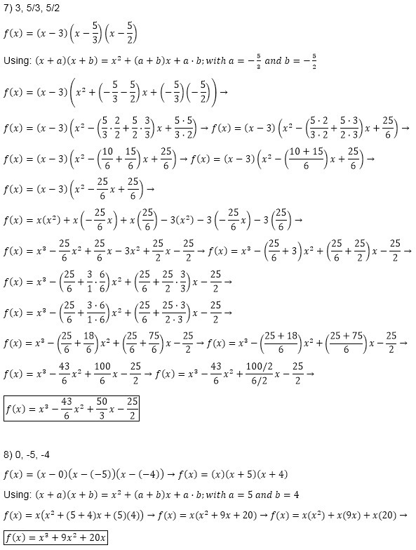 Can you help please. High school math. Every question in the picture.-example-3