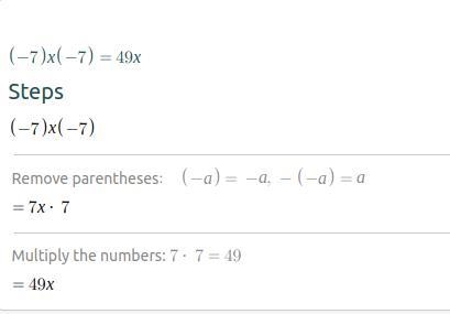 (-7)x(-7)= Question is how do I get this answer-example-1