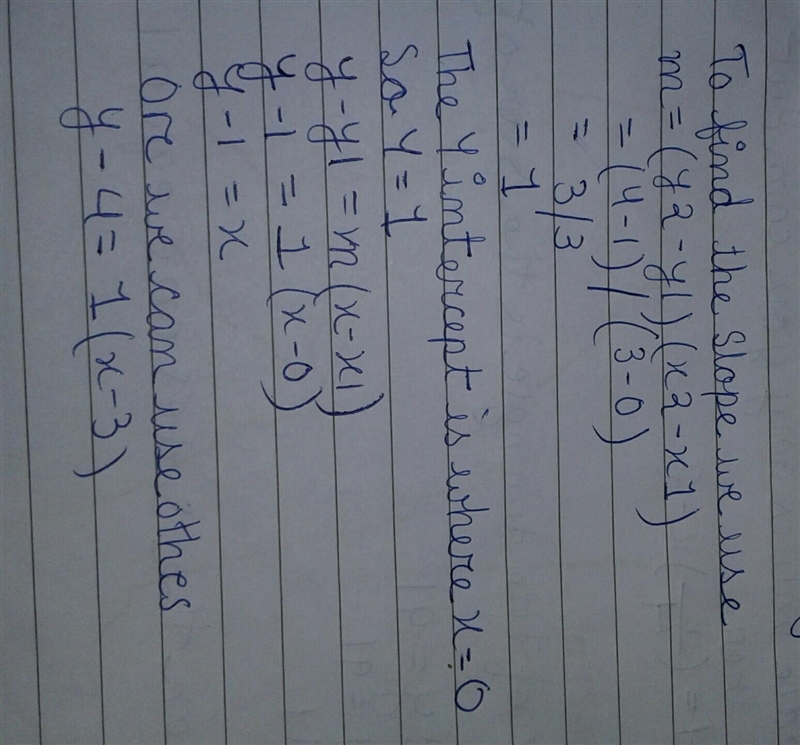 HELP ASAP 50 POINTS What is the equation of the given line in the point-slope form-example-1