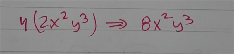 (5) Simplify (2x²y3)4​-example-1