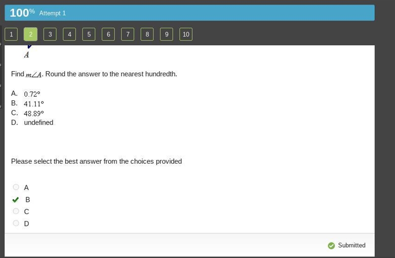 Find A Round the answer to the nearest hundredth-example-1