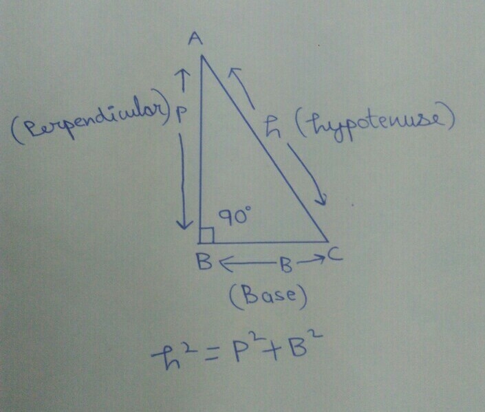 How to find two missing sides of a right triangle​-example-1