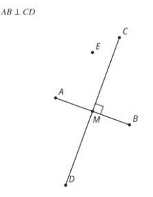 In this diagram, line segment CD is the perpendicular bisector of line segment AB-example-1