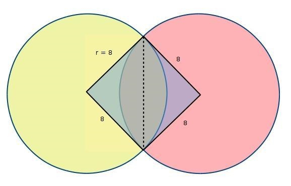 Find the area and perimeter of the shaded part.-example-1