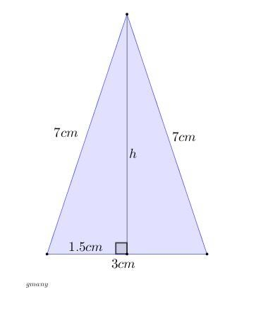 What is the area of a figure 3cm 7cm 7cm-example-1