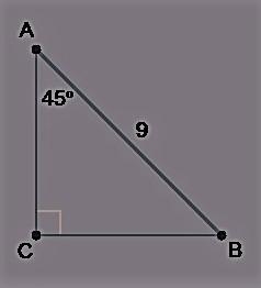 Which equations could be used to solve for the unknown lengths of △ABC? Check all-example-1