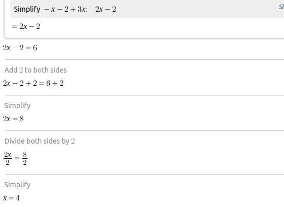 Solve for x. −1/2(x+2)+1 1/2x=3-example-2