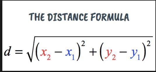 What is the distance between (1,3) and (13,8)?-example-2