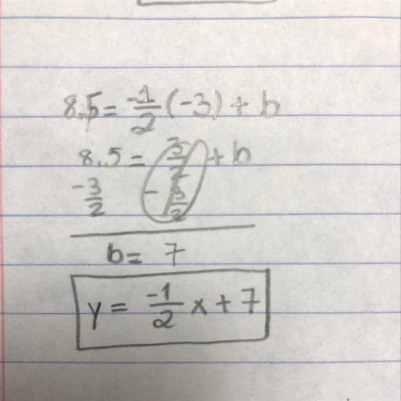 what is the equation for the line that is perpendicular to y=2x and passes through-example-1