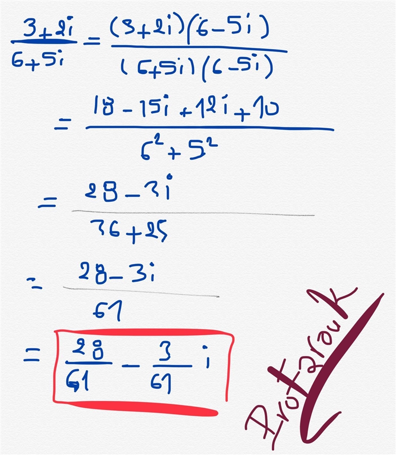 3+2i divided by 6+5i-example-1