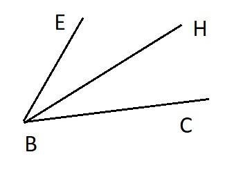 If EBC = 31a - 2 and EBH = 4a + 45 find HBC-example-1