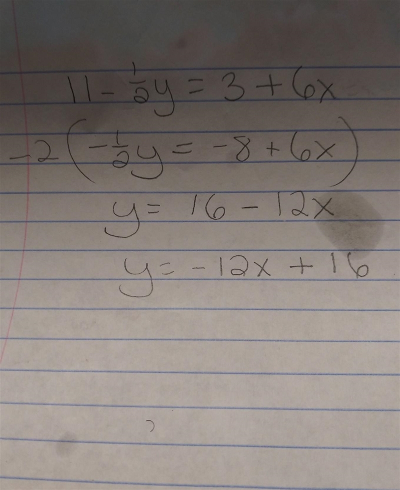 What is the answer for y-example-1