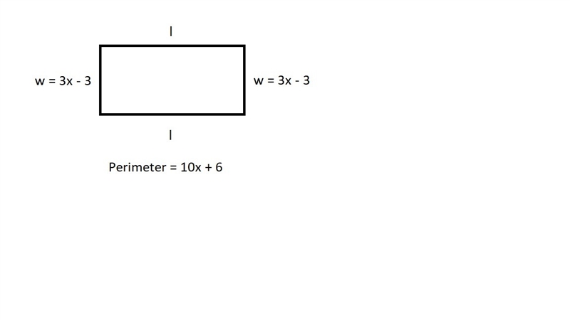 In 15 the perimeter of the figure Is given. find the length of the indicated side-example-1