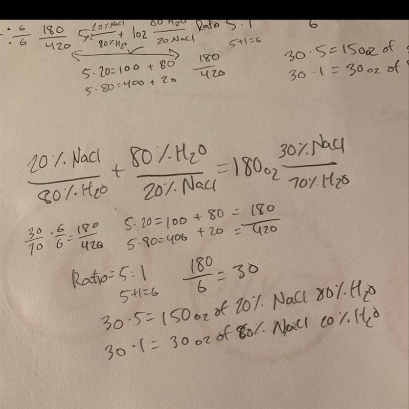 A scientist has two solutions, which she has labeled Solution A and Solution B. Each-example-1