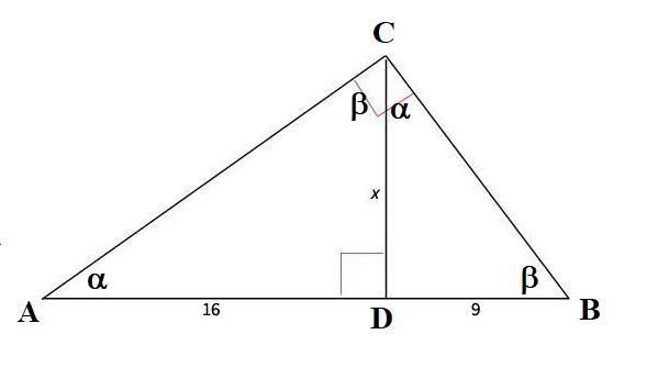 Solve for X A: 12.5 B: 5 C: 6√(3) D:12-example-1