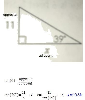 Find the value of x. Round to-example-1