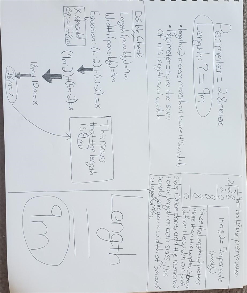 The perimeter of a rectangle is twice the sum of its length and its width. The perimeter-example-1