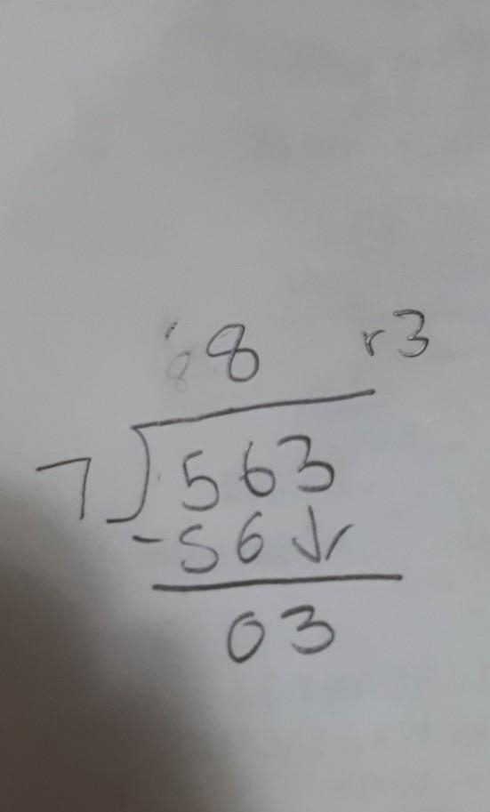 What does 563÷7= i need this​-example-1