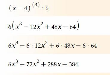 The difference of x and 4, cubed, times 6-example-1