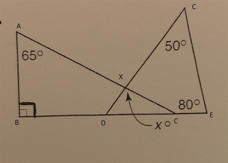 How to find X for number 8-example-1