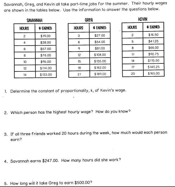 Savannah earns $247.00. How many hours did she work?-example-1