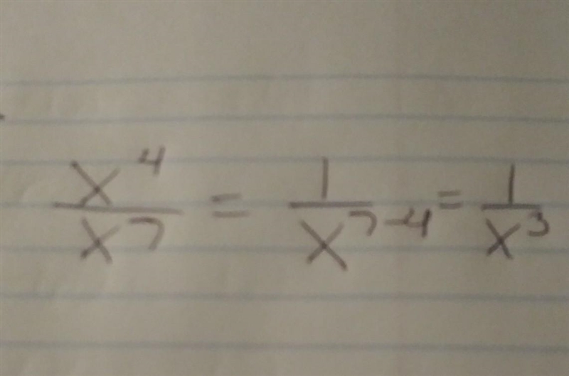 What is x to the fourth power over x to the seventh power-example-1