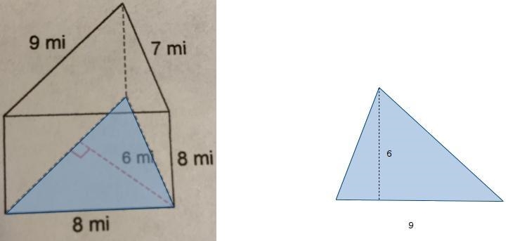 Can somebody please help me find the volume of this triangular prism?-example-1