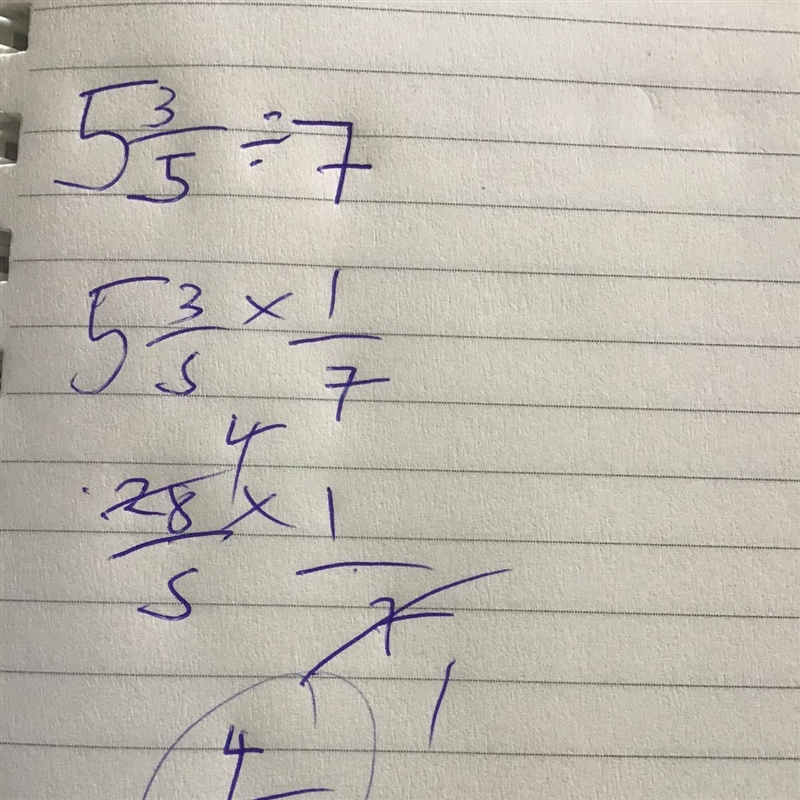 how do i divide this to get an improper fraction then turn the improper fraction to-example-1